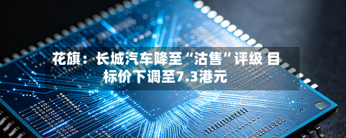 花旗：长城汽车降至“沽售”评级 目标价下调至7.3港元-第1张图片