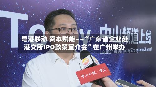 粤港联动 资本赋能——“广东省企业赴港交所IPO政策宣介会”在广州举办-第2张图片