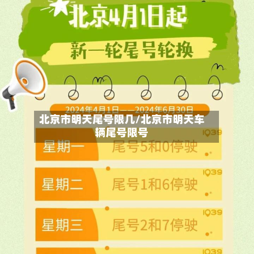 北京市明天尾号限几/北京市明天车辆尾号限号-第2张图片