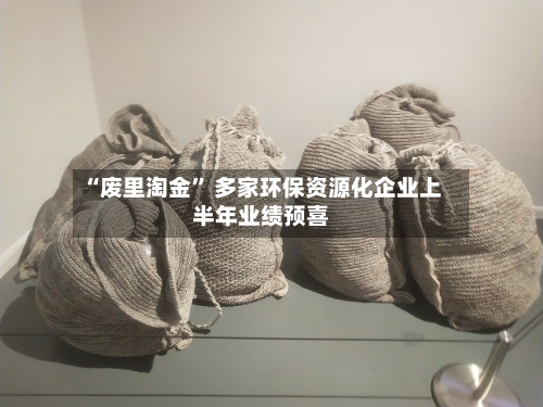 “废里淘金” 多家环保资源化企业上半年业绩预喜-第2张图片
