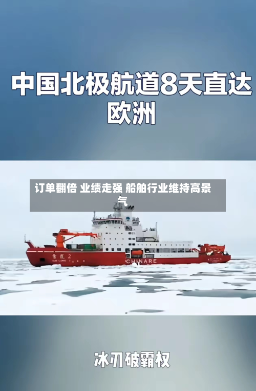 订单翻倍 业绩走强 船舶行业维持高景气-第3张图片