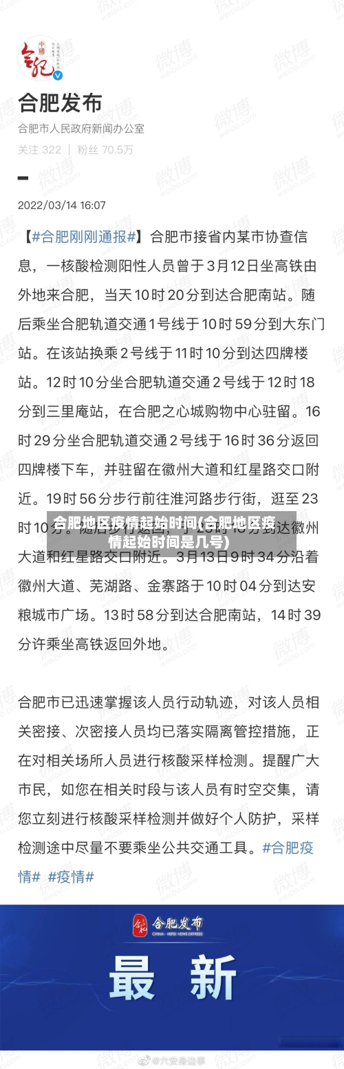合肥地区疫情起始时间(合肥地区疫情起始时间是几号)-第2张图片