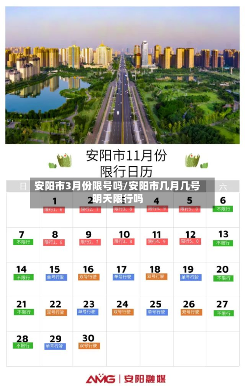 安阳市3月份限号吗/安阳市几月几号明天限行吗-第2张图片