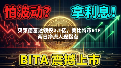 贝莱德富达领投2.1亿，美比特币ETF两日净流入现拐点-第1张图片