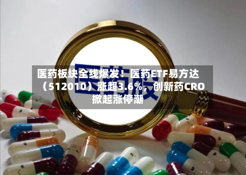 医药板块全线爆发！医药ETF易方达（512010）涨超3.6%，创新药CRO掀起涨停潮-第2张图片