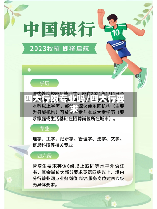 四大行限专业吗/四大行要求