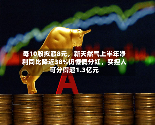 每10股拟派8元，新天然气上半年净利同比降近38%仍慷慨分红	，实控人可分得超1.3亿元-第1张图片