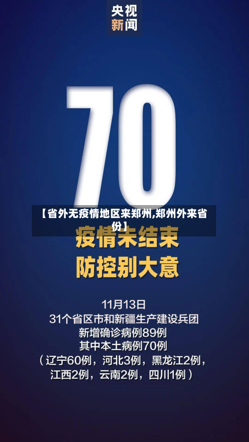 【省外无疫情地区来郑州,郑州外来省份】-第2张图片