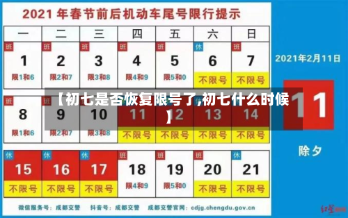 【初七是否恢复限号了,初七什么时候】-第3张图片