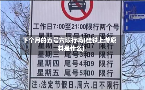 下个月的五号六限行吗(硅铁上游原料是什么)