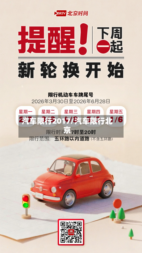 汽车限行2017/汽车限行北京