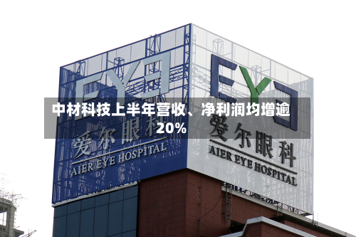 中材科技上半年营收、净利润均增逾20%-第3张图片