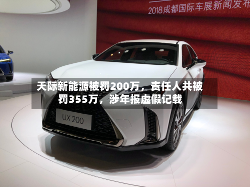 天际新能源被罚200万，责任人共被罚355万，涉年报虚假记载-第3张图片