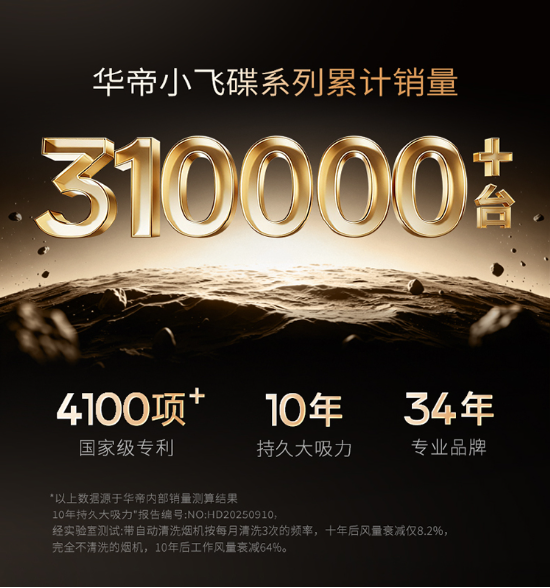 全域控烟再进阶！华帝小飞碟K30即将上市，破解开放式厨房油烟难题